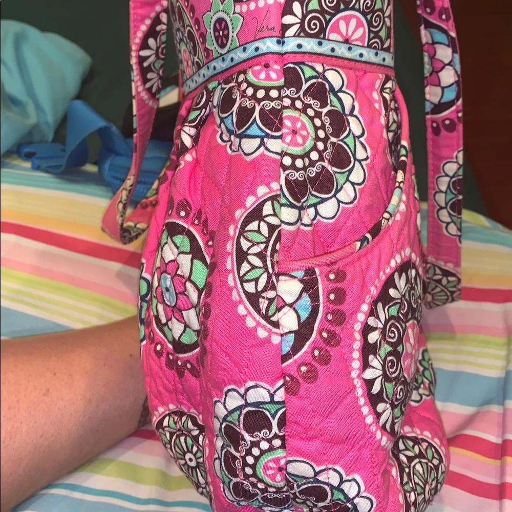 Vera Bradley rare floral shoulder/tote bag - Picture 8 of 11